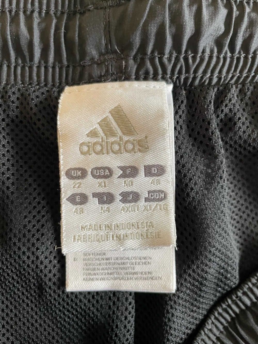 Adidas Black Track Pants with Pink Stripes - Picture 4 of 4